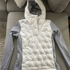 Womens Northface Pullover Coat